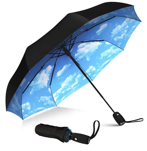 compact wind resistant umbrella|best lightweight windproof umbrella.